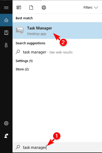 task manager Microsoft Edge keeps crashing