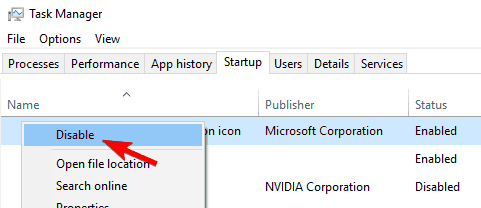 disable Microsoft Edge won't open Class not registered