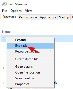 end task Microsoft Edge won't maximize