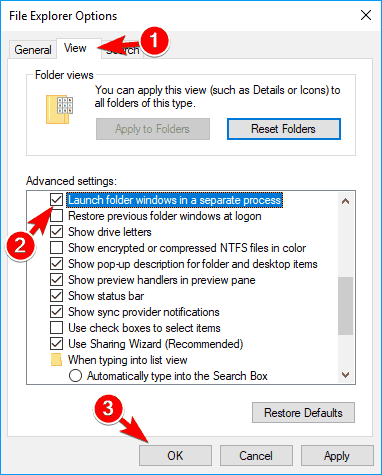 File Explorer Quick Access crashing