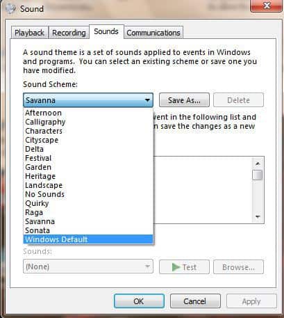 windows default file system error