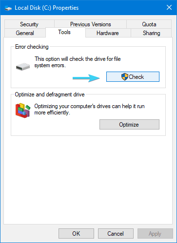 check disk installation error 0xc000021a