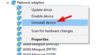 display adapter not showing