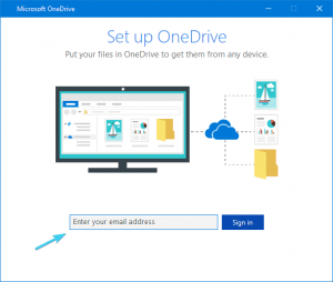 unable to verfify microsoft onedrive account