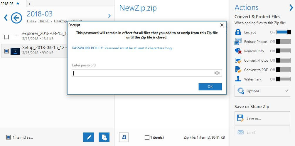 download winzip with password