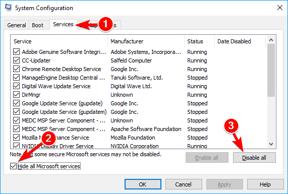 Windows Update database error registration is missing or corrupt