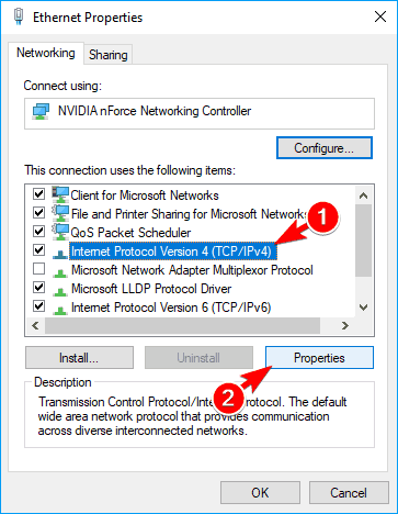 Windows won't save proxy settings