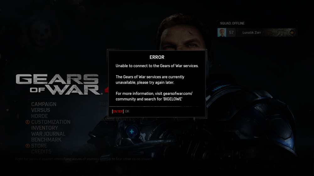 Gears Of War 4 Download Error