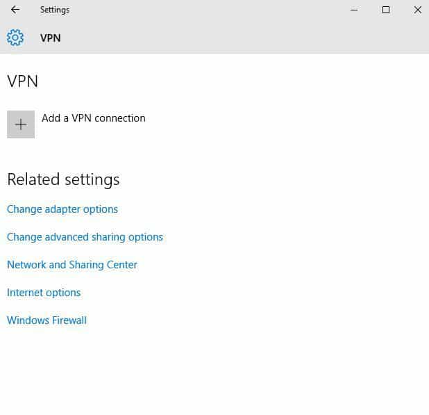 add a vpn connection VPN laptop