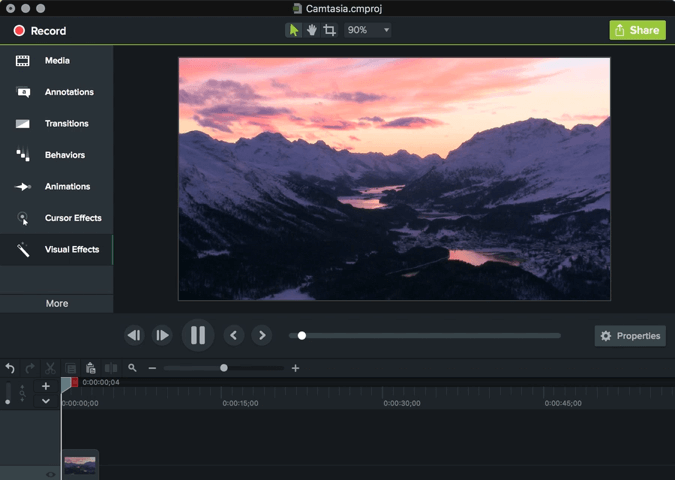 Screen capture video recording software