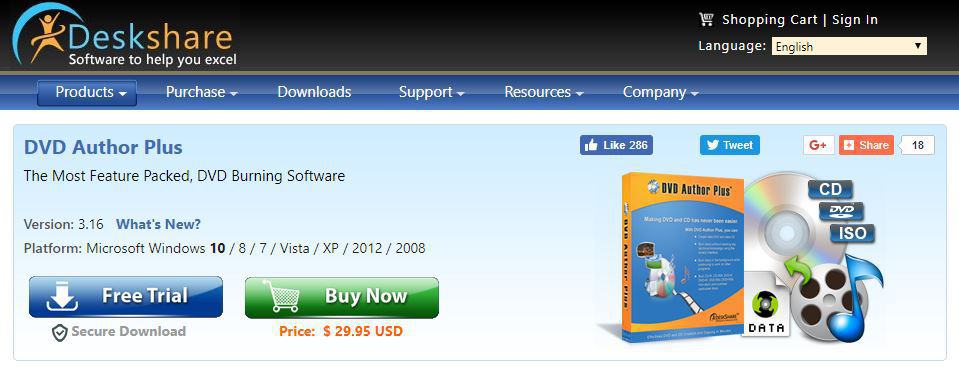 DVD authoring software