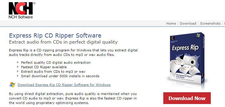 express rip cd ripper software