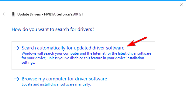 Error initializing Direct3D device is not available search automatically for updated driver software