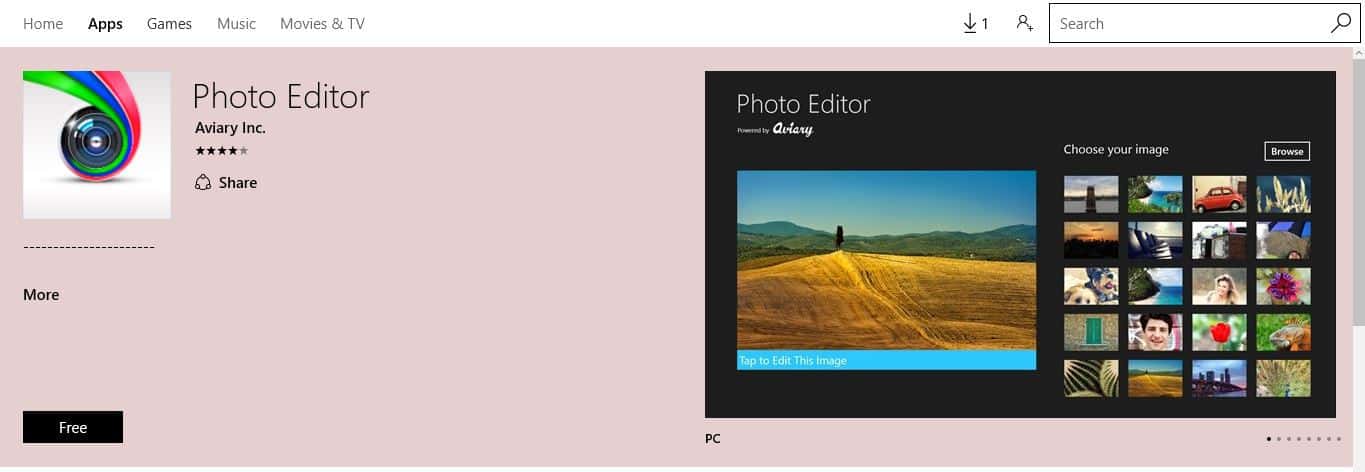 Windows photo editing software download