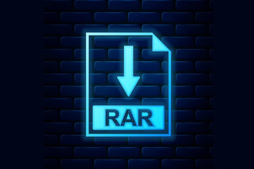 create extract RAR Files windows 10