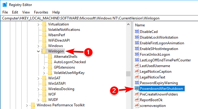 HKEY_LOCAL_MACHINESOFTWAREMicrosoftWindows NTCurrentVersionWinlogon