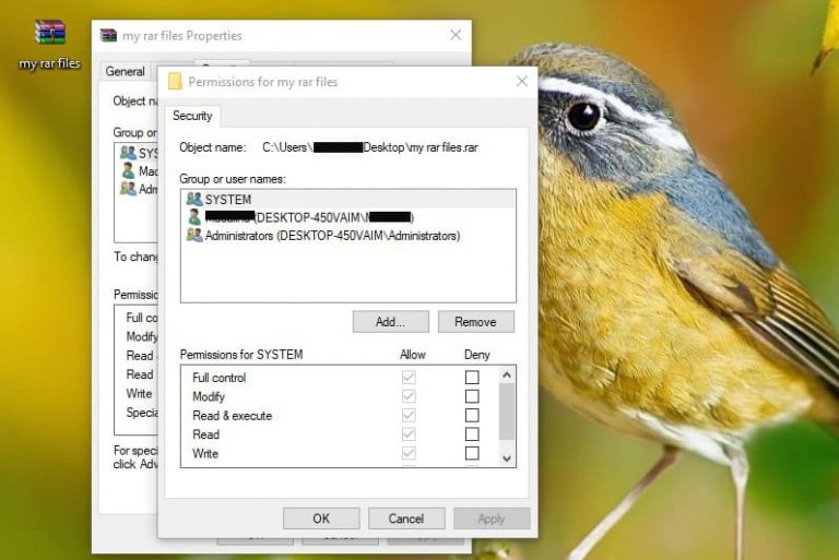 open rar file in windows