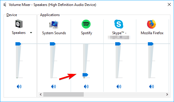 speakers quiet on max volume