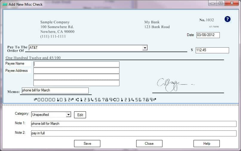 best free personal check printing software