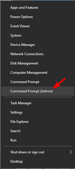 command prompt admin Corrupted user profile unable to load