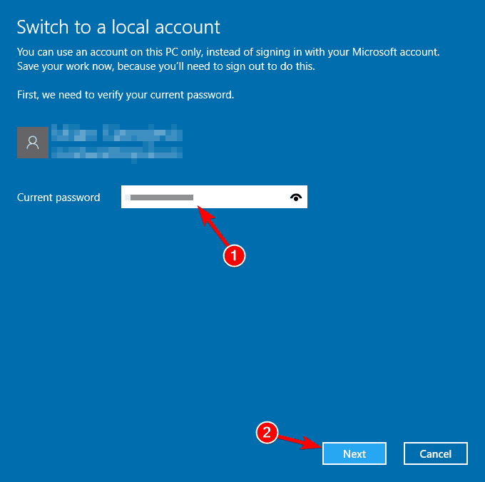 Windows 10 fingerprint without PIN add password local account
