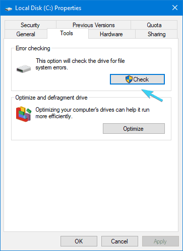 game install taking forever check disk for errors