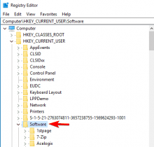 clean registry files windows 10