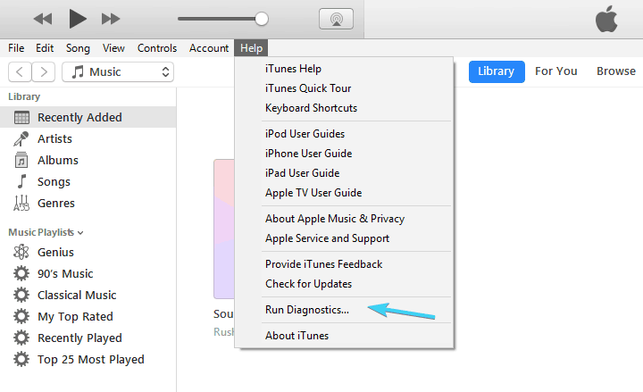 disable itunes helper windows 10