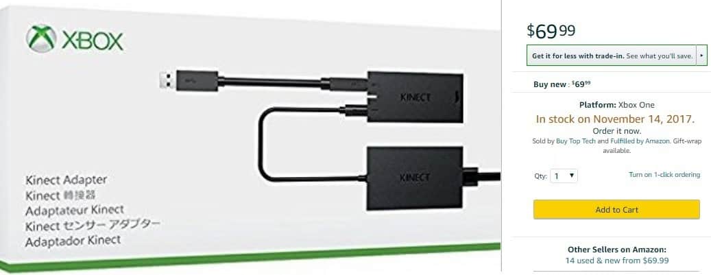 kinect adapter