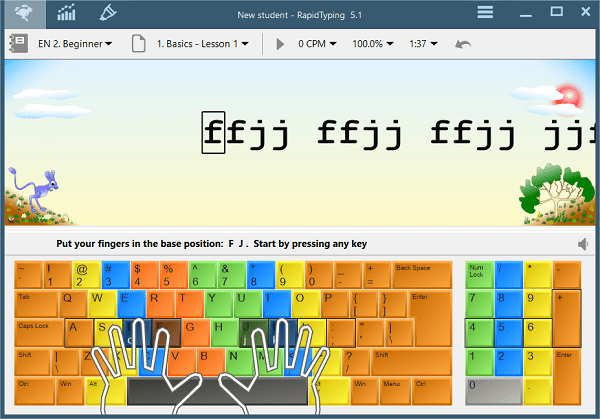 websites to learn fast typing