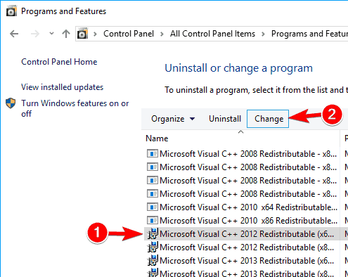 Microsoft Visual C++ Runtime error on startup