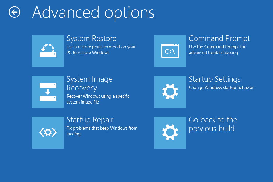 Schermo di Windows 10 che lampeggia e si spegne