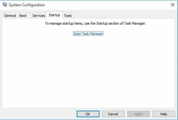 open task manager Windows 10 will not boot
