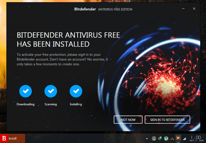 bitdefender uninstall tool for antivirus free edition
