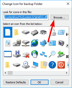 Windows icons too small