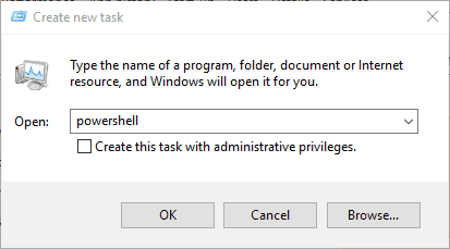 Windows cannot find file, make sure you typed the name correctly