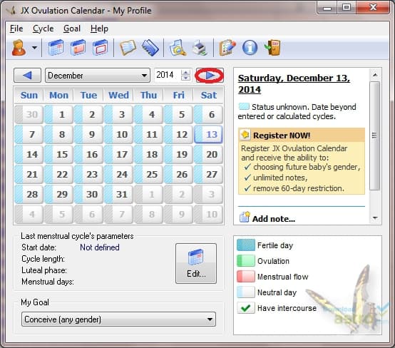 woman calendar software