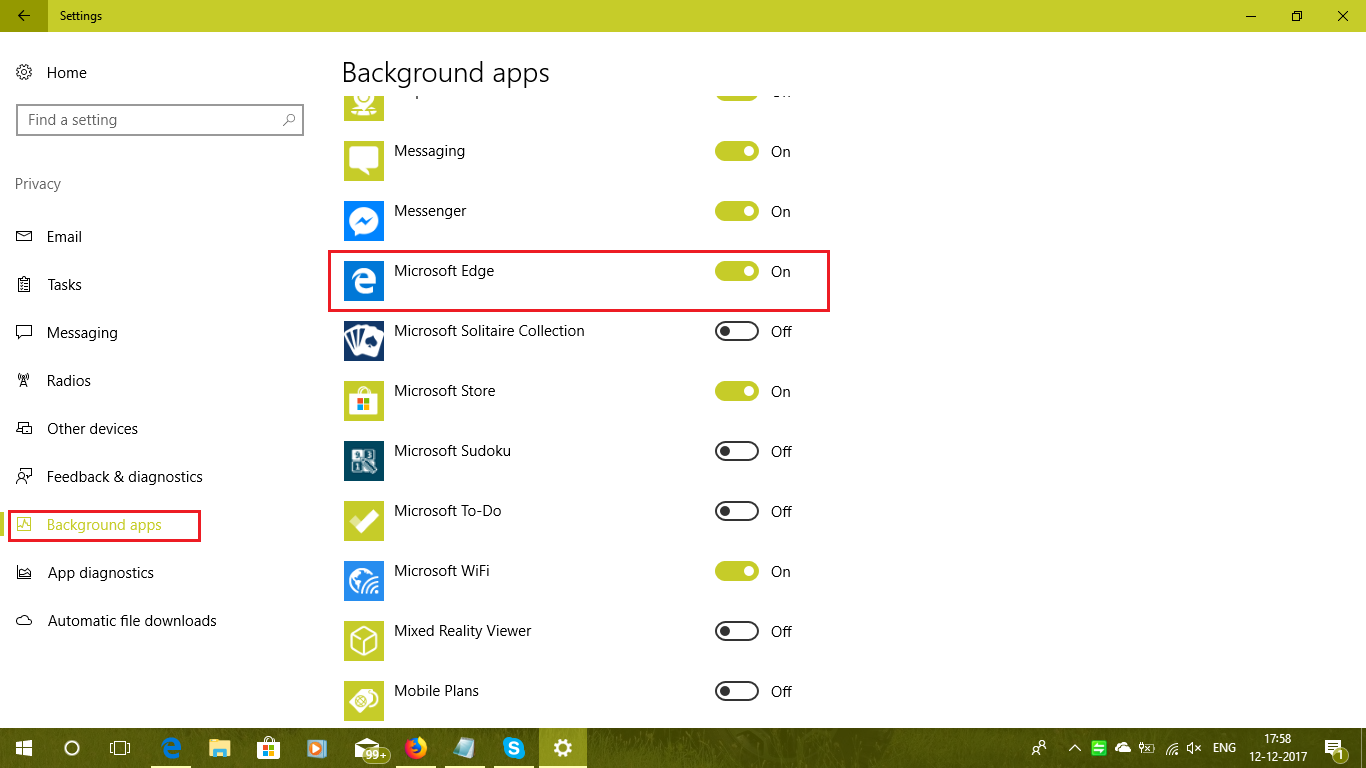How To Stop Microsoft Edge From Running in Background