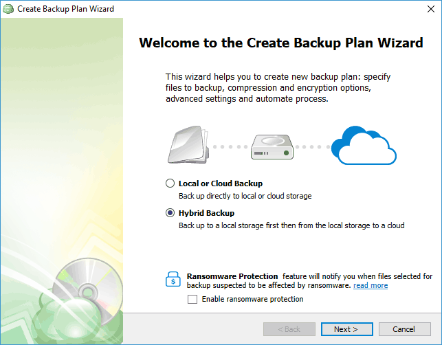 cloudberry backup review configuration