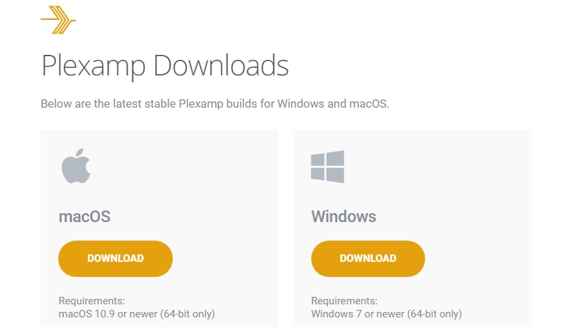 download plexamp