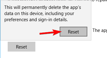 reset app Hulu plus unable to start