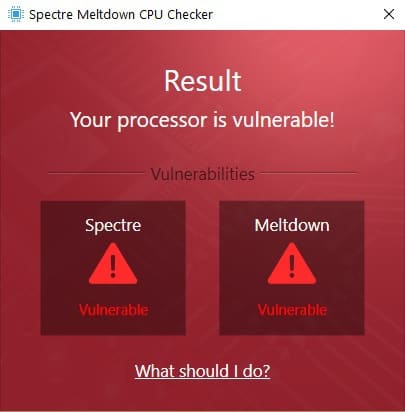 CPU vulnerability checker