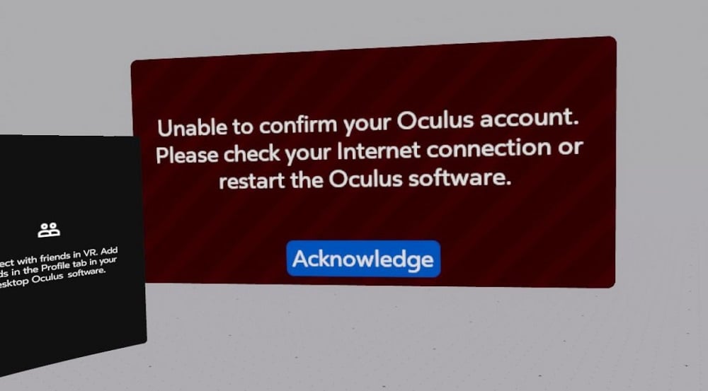 Oculus update issues