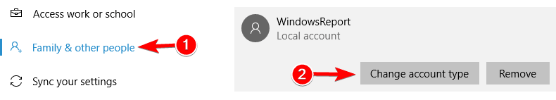 Your administrator account has been disabled Windows 10