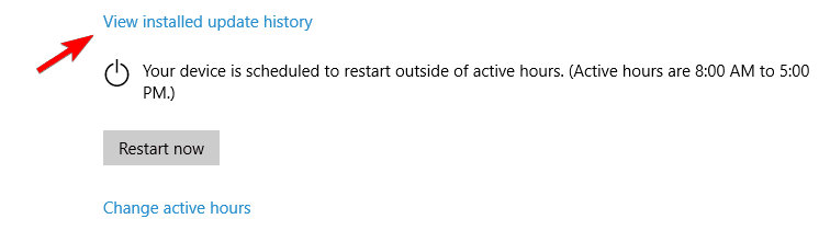 Element Not Found Windows 10 update