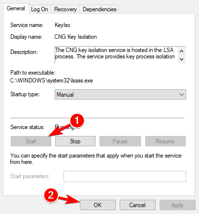 PIN sign in Windows 10 greyed out
