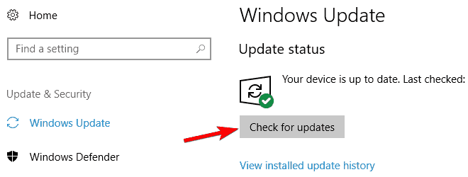 Windows Defender not working Windows 10