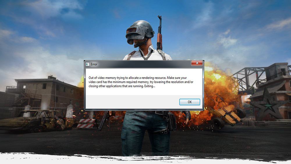 stamme Udelukke Generalife How to fix PUBG Out of video memory error on Windows PCs