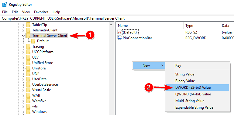 remote desktop not working after windows 10 update