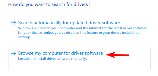 browse my computer for driver software USB 3.0 flash drive not recognized in USB 3.0 port